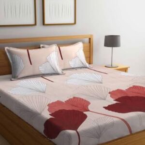 Super Soft Cotton Blend Super King Size Double Bedsheet by Arrabi